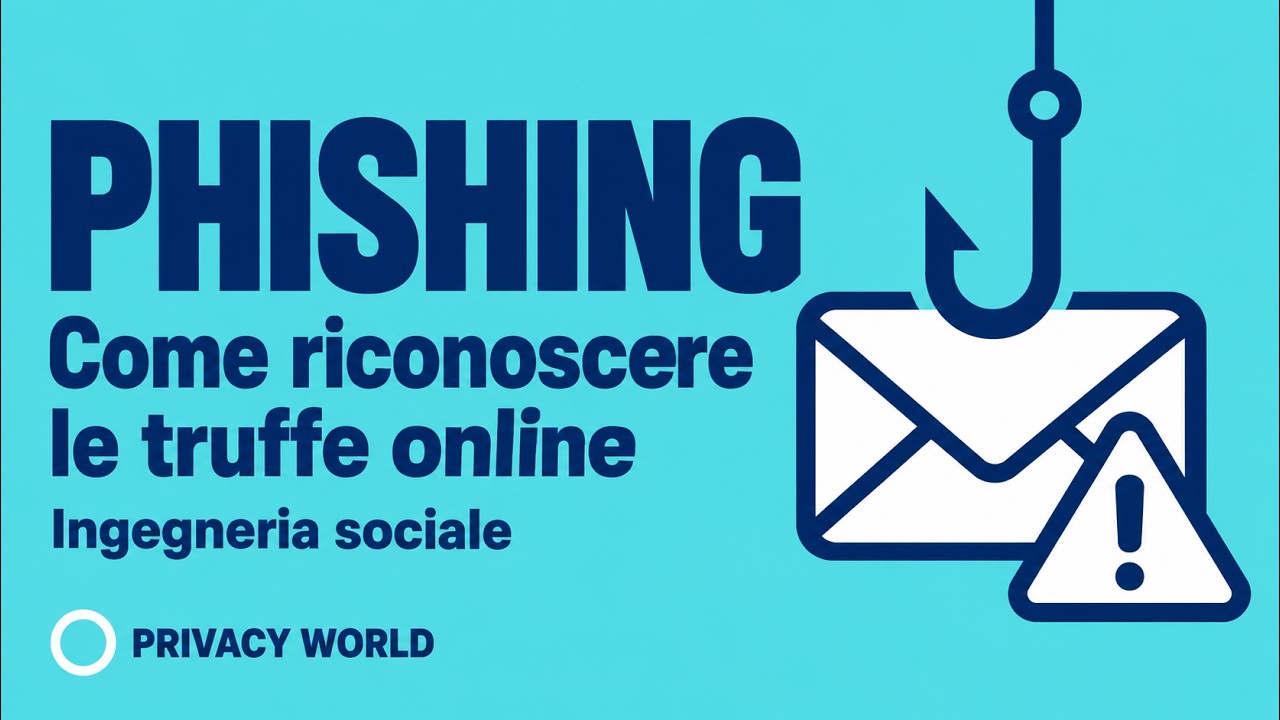 Copertina: Phishing e ingegneria sociale