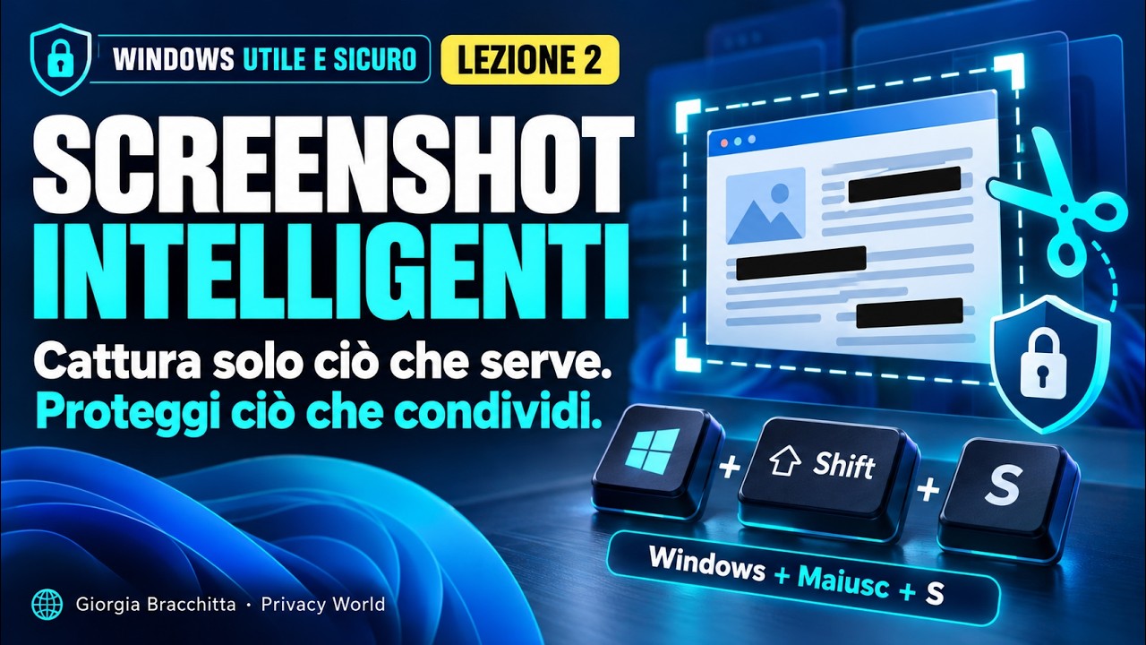 Copertina: Screenshot intelligenti: cattura, copia il testo e proteggi i dati